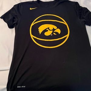 Iowa Hawkeye basketball Dri-Fit tshirt